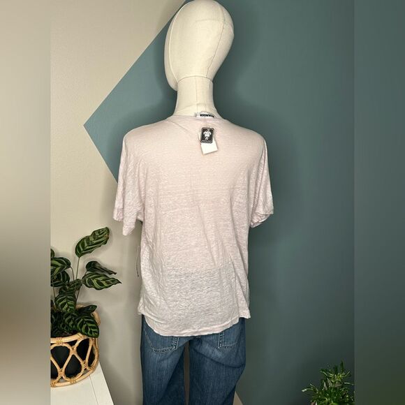 Jil Sander NWT Italian Linen Blend Tee XL – Minimalist Relaxed Fit Luxe #JSS23TS - Picture 5 of 9